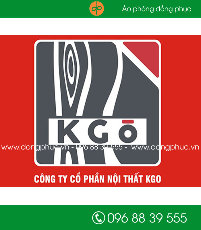 May đồng phục  công ty Nội thất KGO